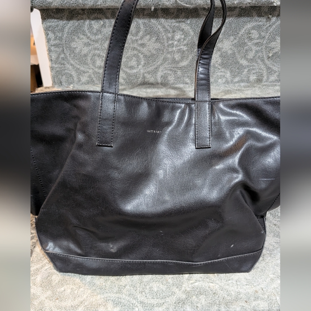 Matt & Nat Black Tote Bag